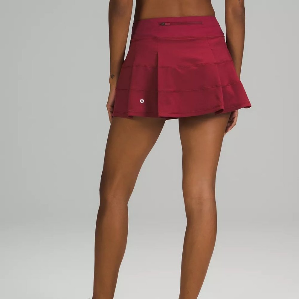 Lululemon Pace Rival MR Skirt - Mulled Wine